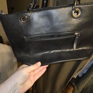 Nicole Miller Black Shoulder Bag